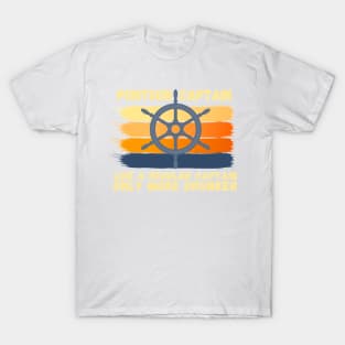 Pontoon Captain Like A Regular Captain Only More Drunker #2 T-Shirt